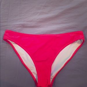 Hot pink bikini bottoms